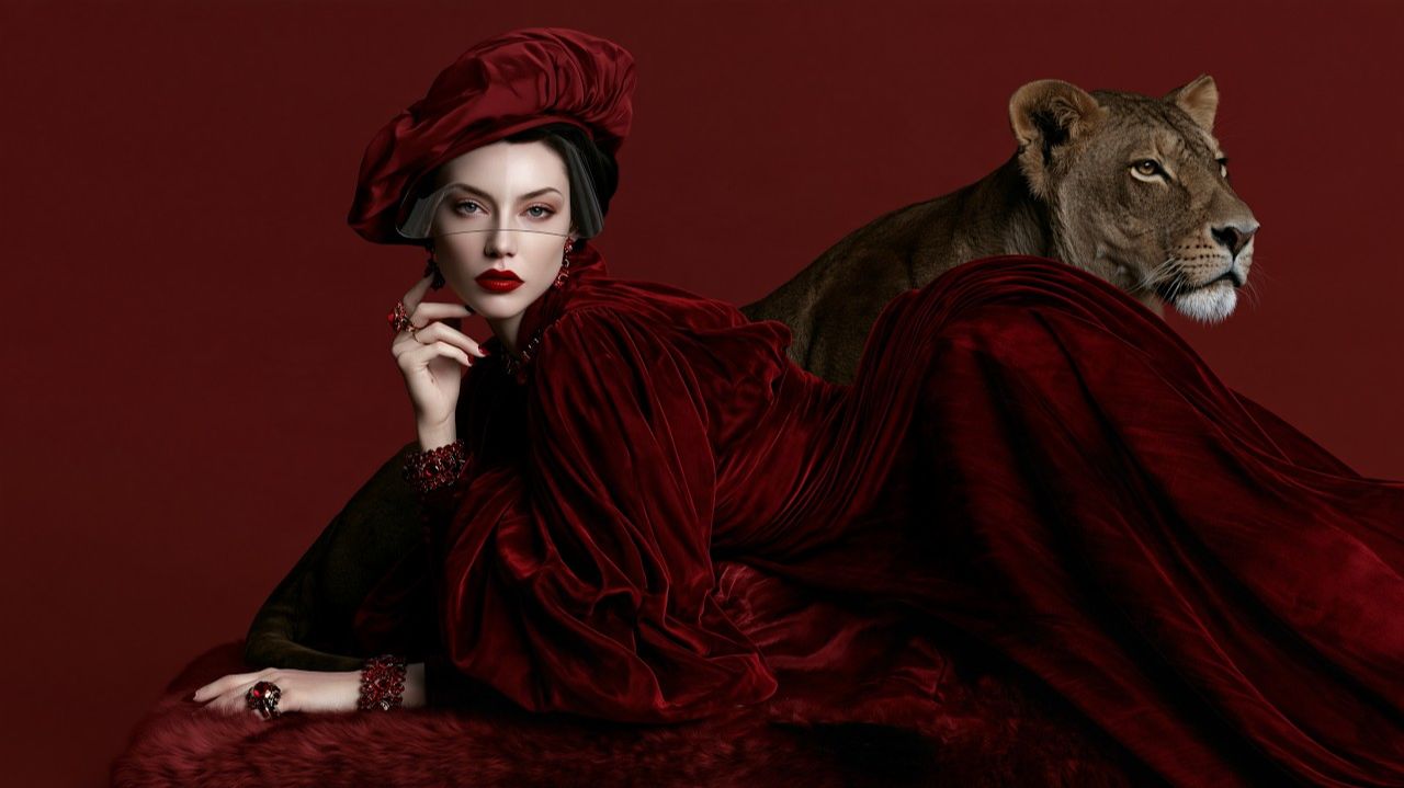 Deep House Mix 2026  Crimson Couture & Lioness Instinct (Hypnotic Night Groove)