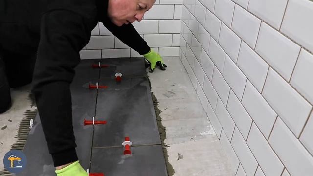 Как укладывать плитку на пол, подрезать без рулетки