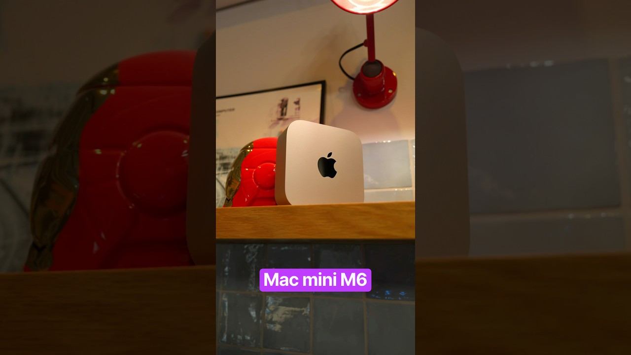 Распаковка Mac mini M6