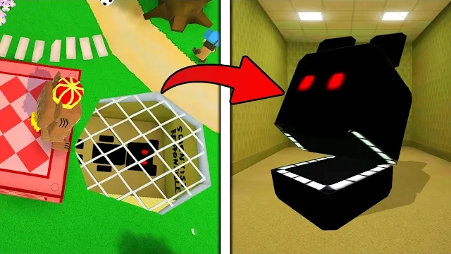 Прохождение игры New Dark Rabbit Backrooms - Super Bear Adventure