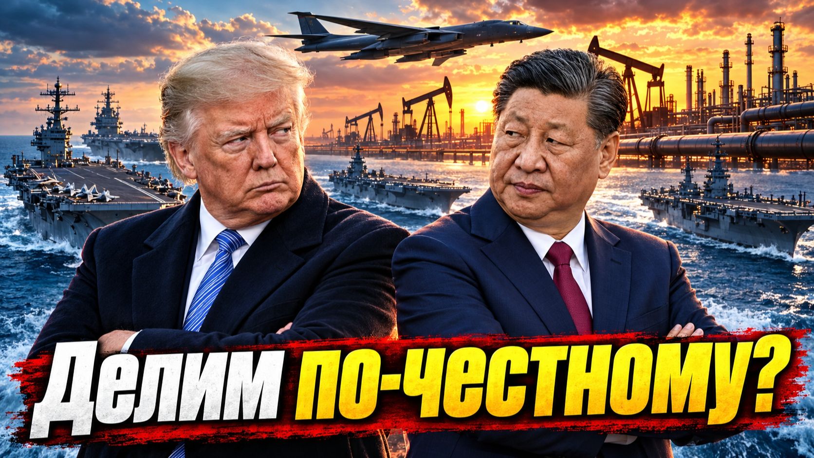 Они делят мир. Пополам или по-братски? А вот Россия и Европа договориться на смогли...