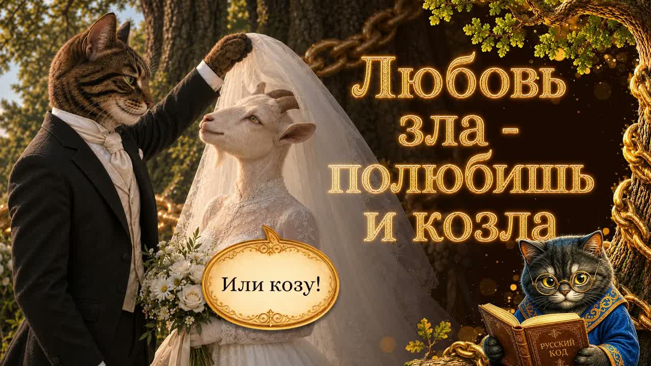 Любовь зла — полюбишь и козла