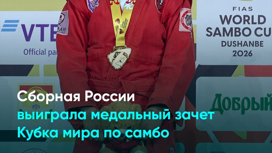 Сборная России выиграла медальный зачет Кубка мира по самбо