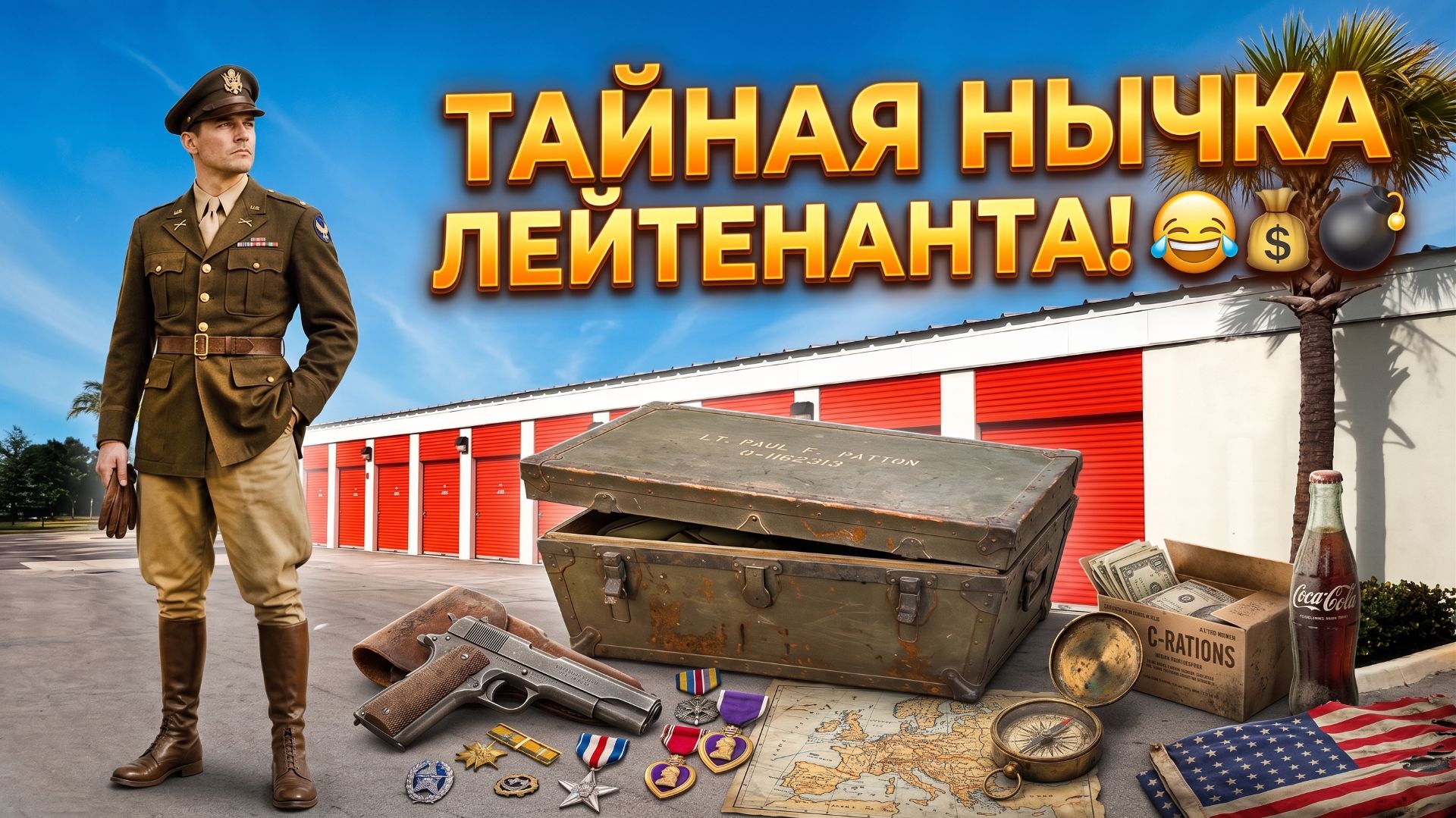 Кладовка ветерана Второй мировой войны.