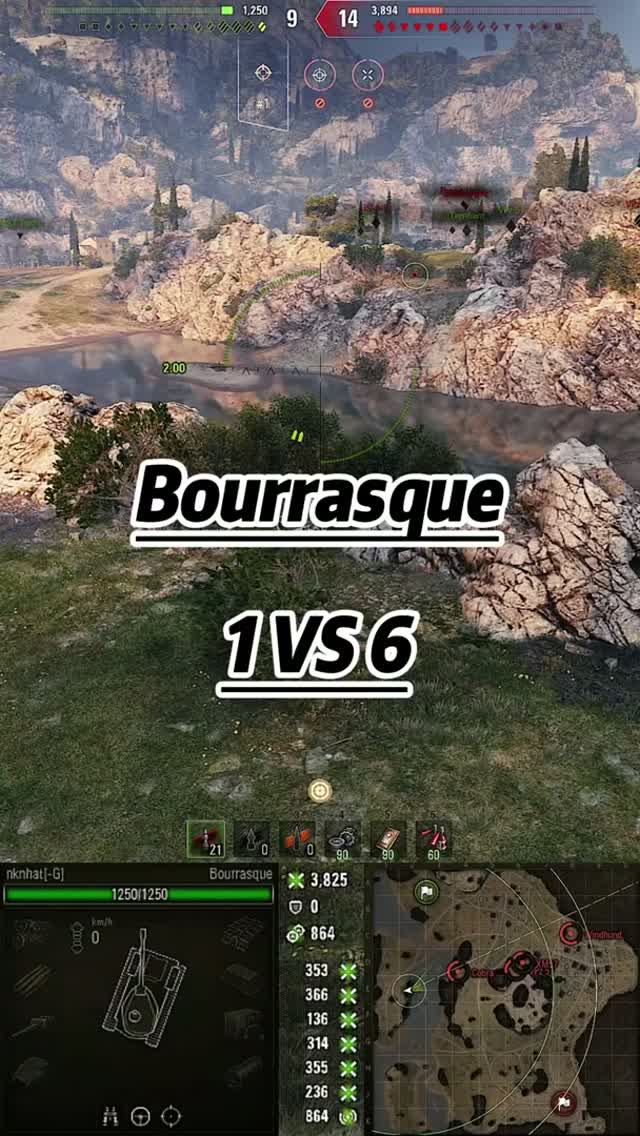 Bourrasque - 1v6 Solo Carry On Mines