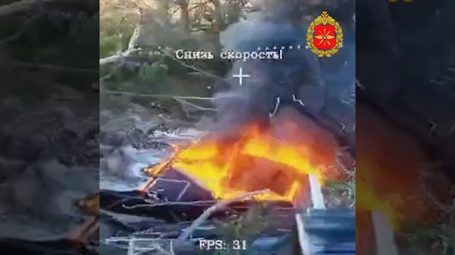 Сожгли вражеские орудия. СВО.