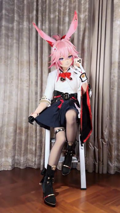 Кигуруми-косплэй Эванесции из Хонки.) #cosplay #hsr #honkai #kigurumi #kigurumimask #kigurumidoll