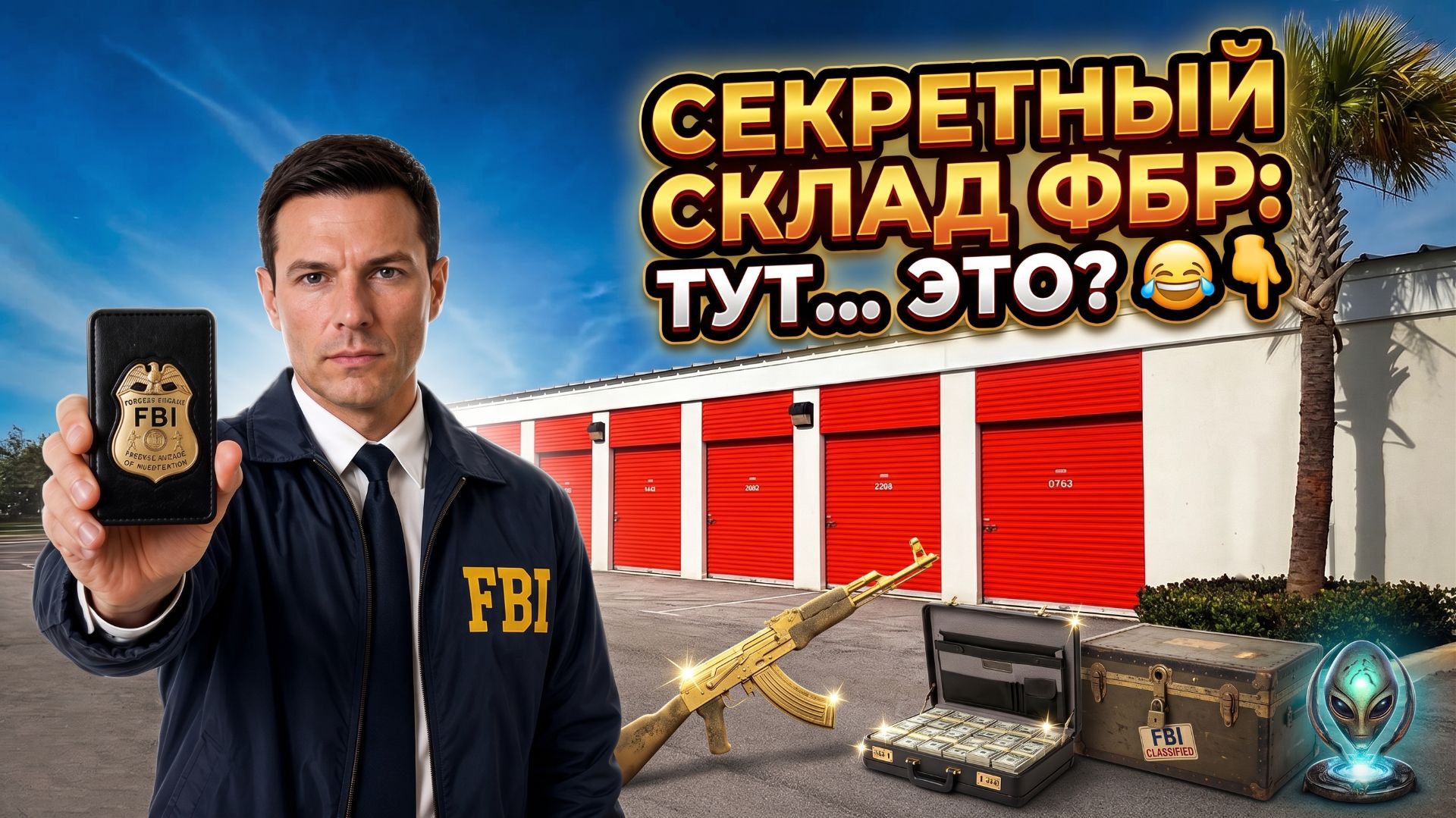Агент ФБР, кеш и золото в кладовке за $50. Очень повезло.