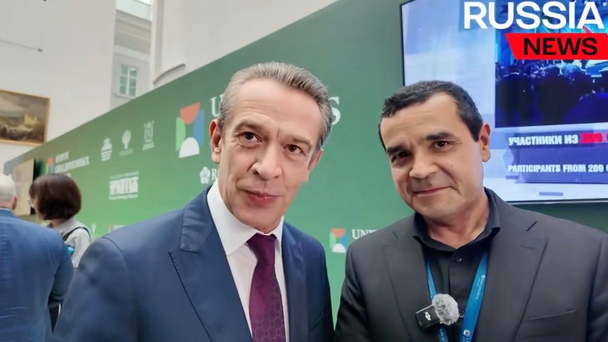 Владимир Машков и Заир Заиров о братстве двух стран на Форуме Объединенных культур