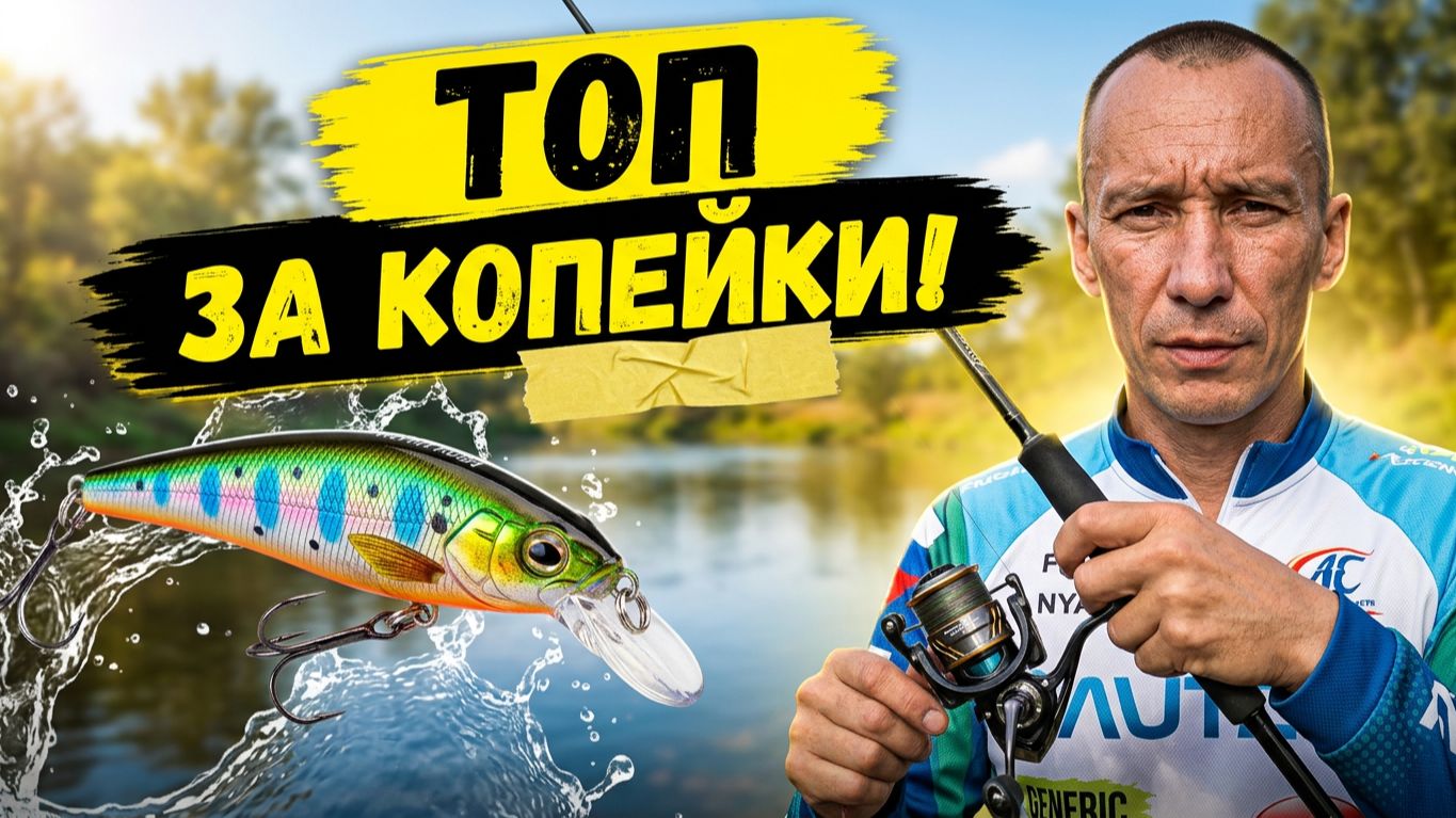 Воблеры ронин раш (ronin Rush)  рыбалка весной на реке.