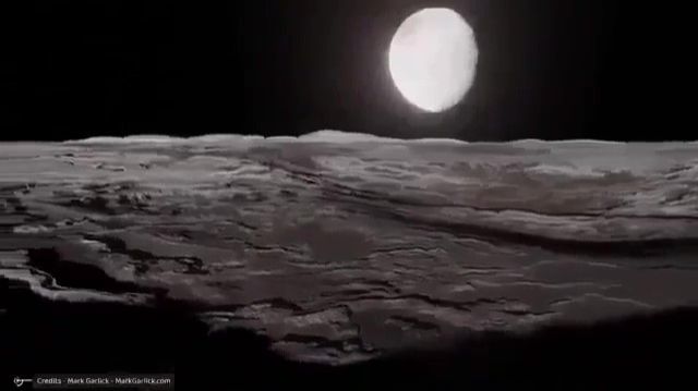 Бледно-голубая точка - как выглядела бы Земля, если наблюдать за ней с карликовой планеты Плутон!