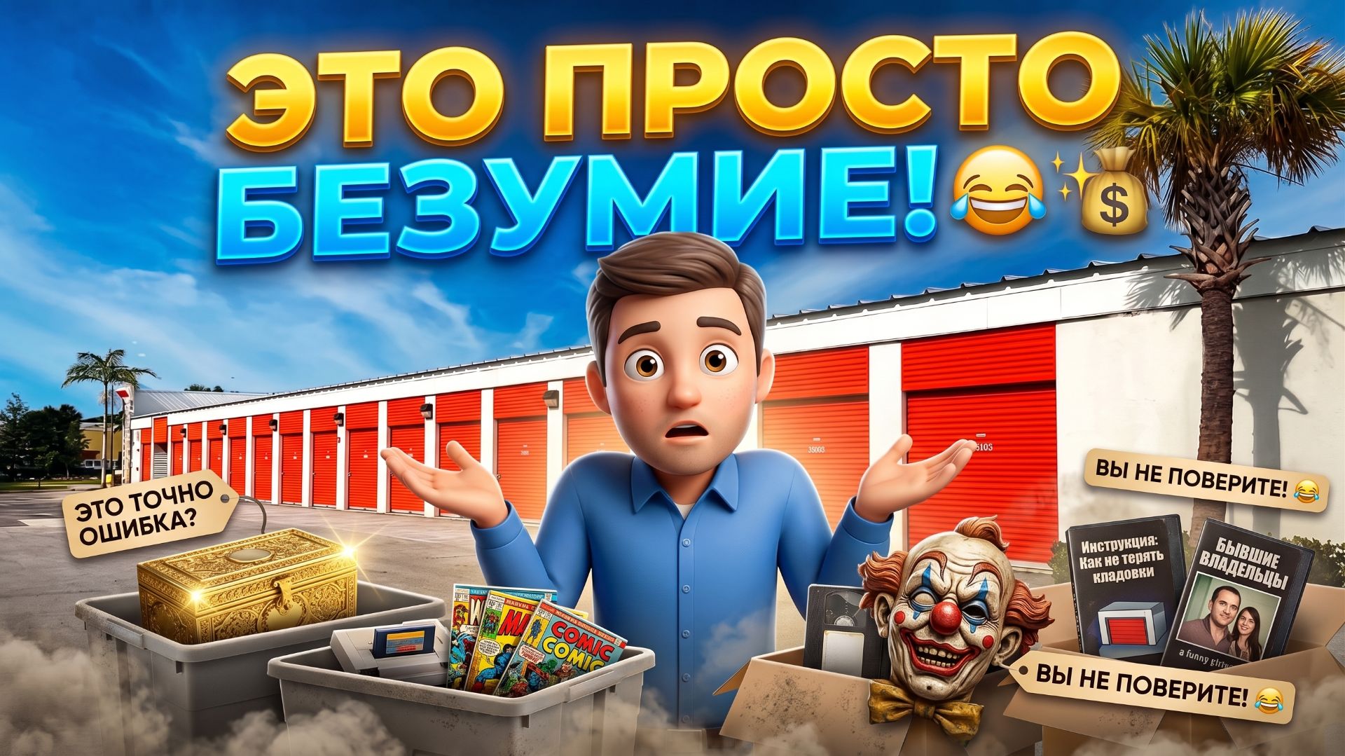 Потеряли кладовку по ошибке.