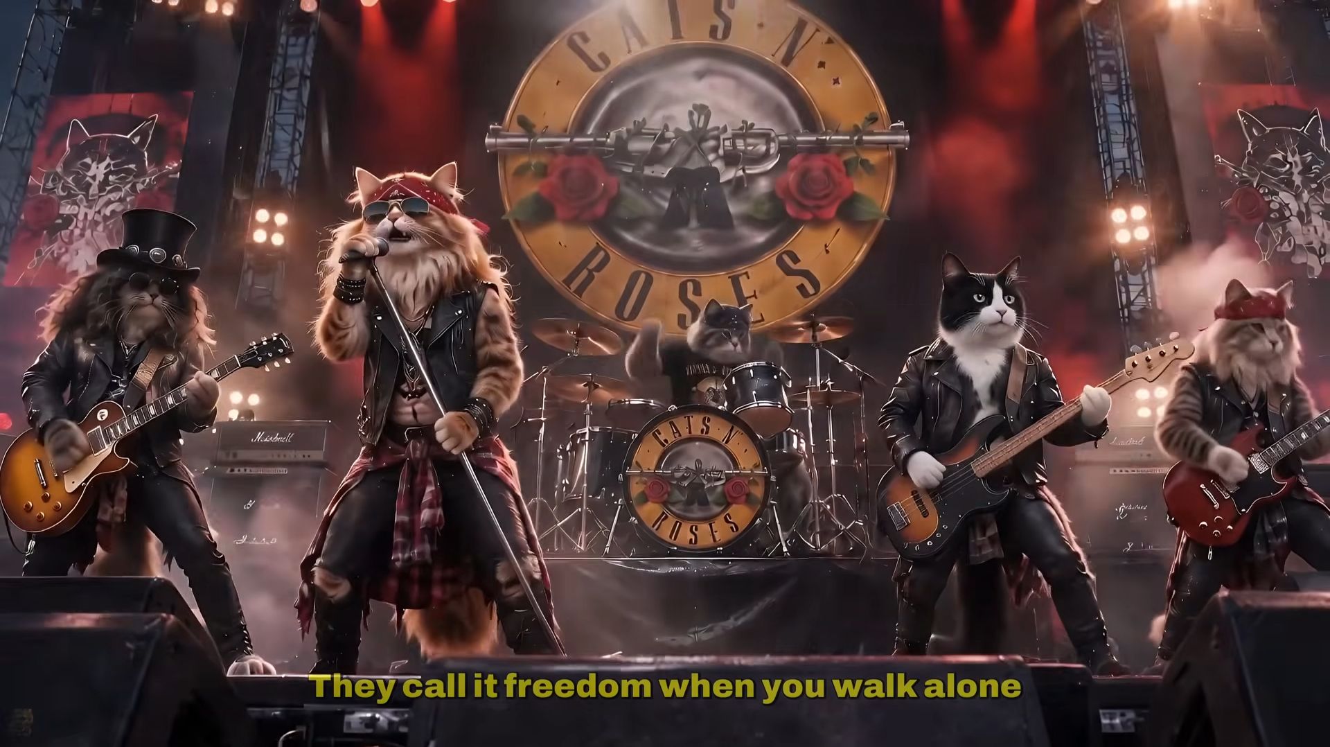 Cats N' Roses - Shadow City