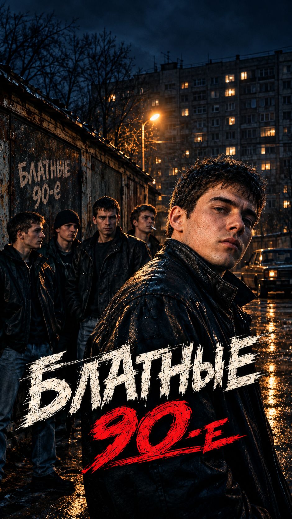 БЛАТНЫЕ 90-е — Пацаны из дворов  AI MUSIC VIDEO