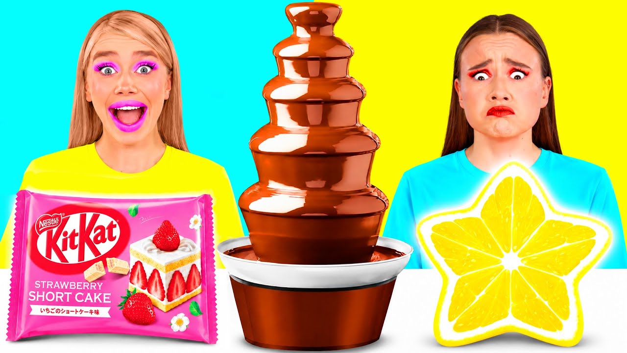 Tantangan Fondue Air Mancur Cokelat | Trik Dapur Lucu BaRaDa Best