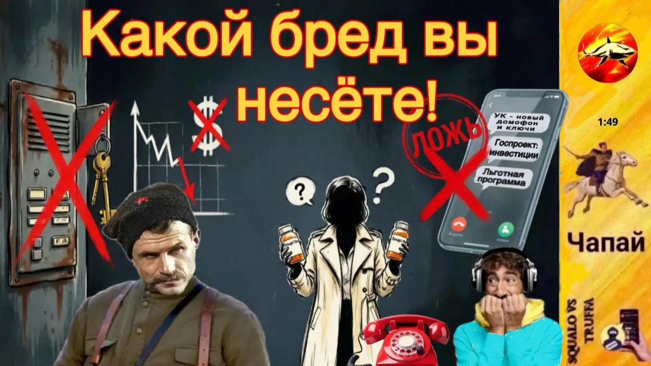 ЧАПАЙ против телефонных сказок :  «Какой бред Вы несёте!»