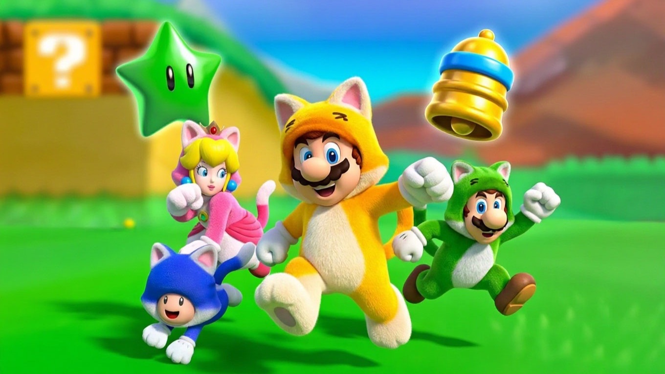 Суперпрыжки и секретные звёзды 🌟 проходим Super Mario 3D World 💫 #SuperMario #MarioWorld