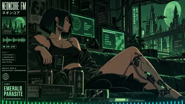 🌃1998 Emerald Parasite🌆Cyberpunk,Synthwave_NE💿NCORE FM_23-09-2026