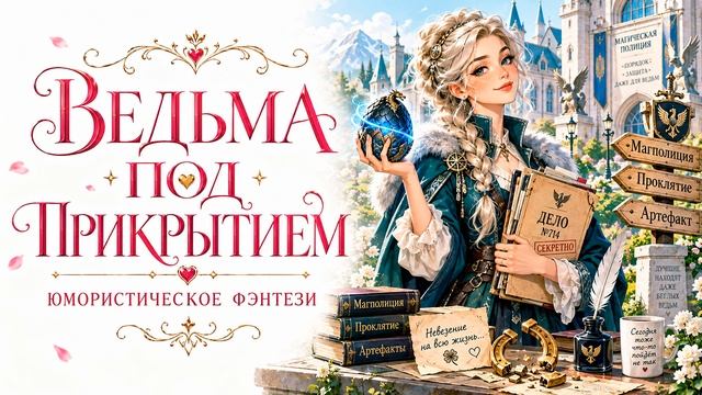 АУДИОКНИГА ПОЛНАЯ | ВЕДЬМА ПОД ПРИКРЫТИЕМ | ЛЮБОВНОЕ ФЭНТЕЗИ ● ПРИКЛЮЧЕНИЕ ● ПОПАДАНЦЫ