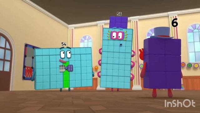 Numberblocks Cats Are Fifty-four Sik Vomit On Fifty-six