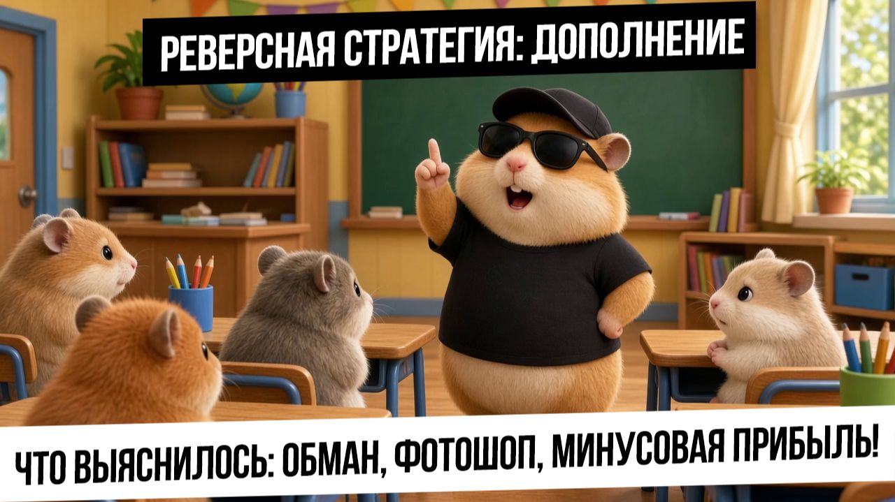 Реверсная стратегия: Важное дополнение! Обман! Фотошоп! Минусовая прибыль! Биржевик разоблачение
