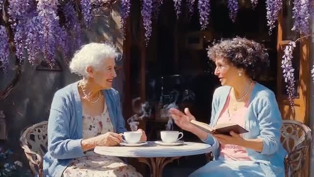 Прекрасный осенний день 1950-х годов