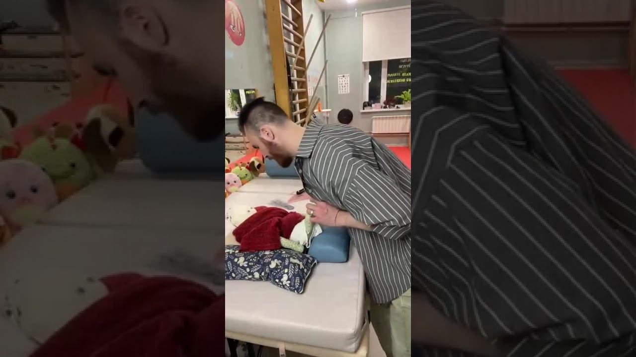 Как начинаю занятие с ребёнком с 5 уровнем #ДЦП ￼