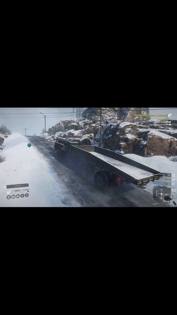 SnowRunner скользкий подьём