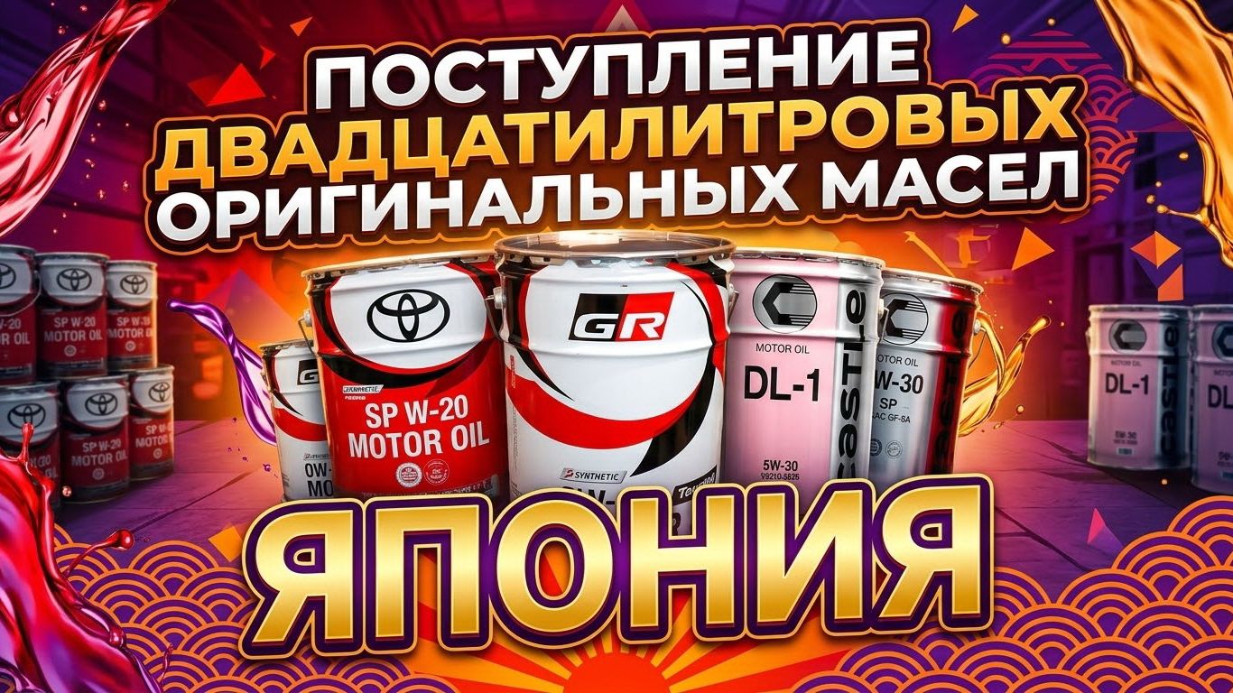 ☯ Поступление двадцатилитровых вёдер OEM (Toyota, Castle, Honda) #anton_mygt