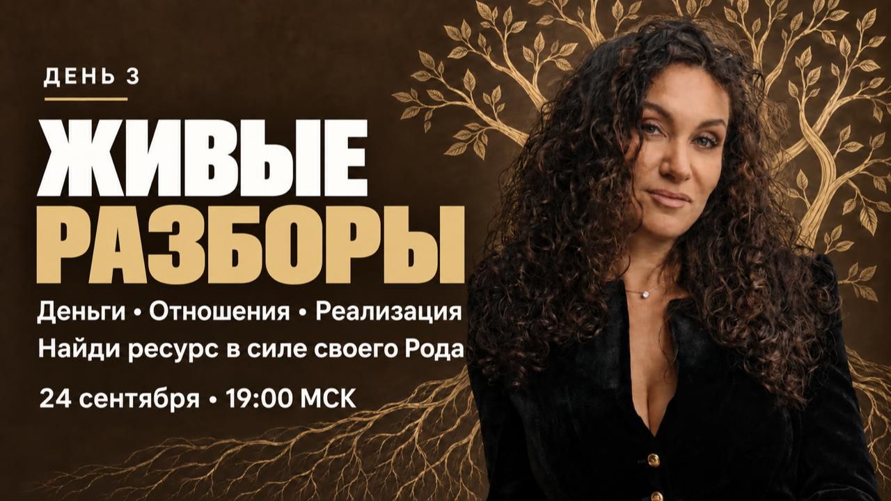 Третий день интенсива «Как взять от Рода силу вместо боли»: Живые разборы