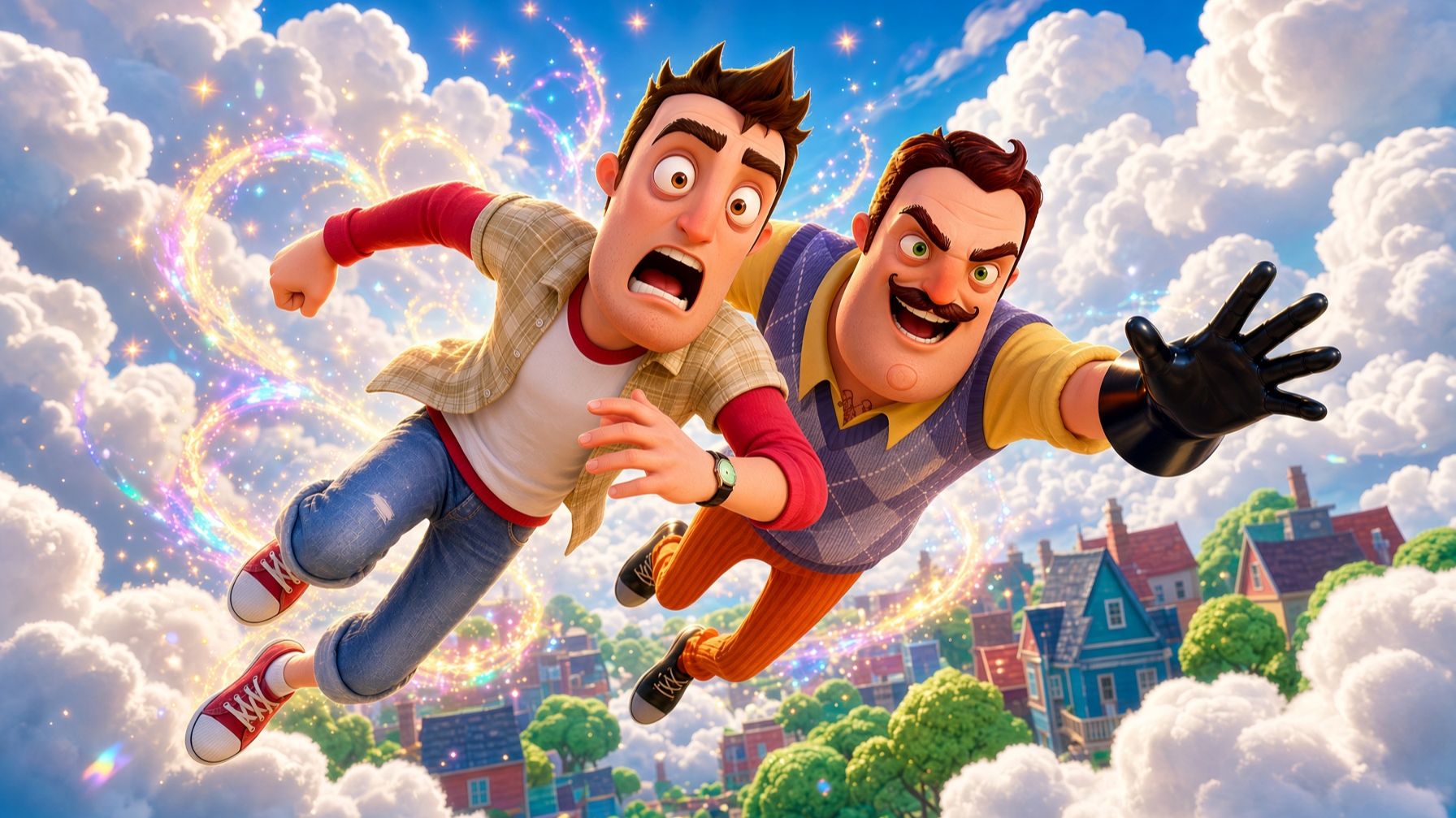 МАМА Я ОПЯТЬ ЛЕТАЛ ВО СНЕ В ПРИВЕТ СОСЕД!ИГРА HELLO NEIGHBOR MOD Hello Cinderport Beta ПРОХОЖДЕНИЕ