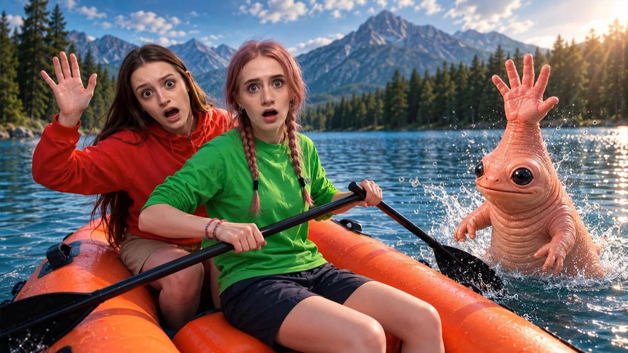 Нашли HAND SEA MONSTER в Пруду рядом с домом!