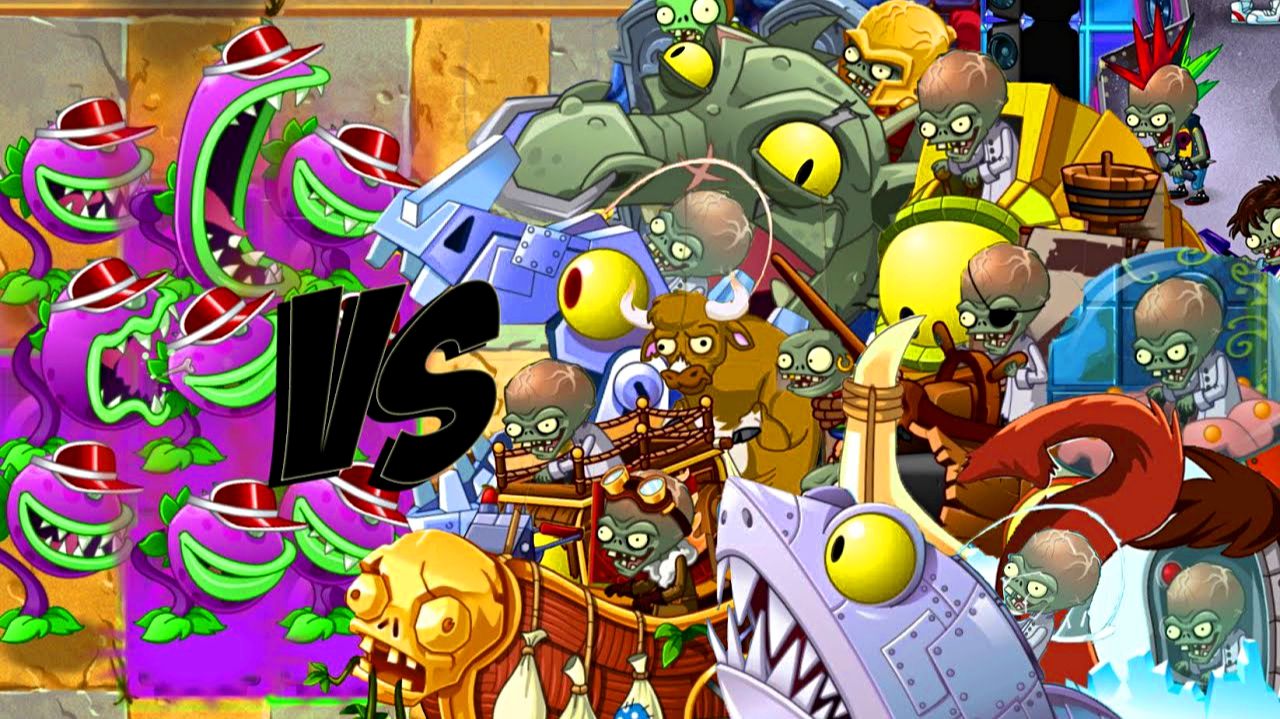 Растения против Зомби-2 Reflourished  PvZ-2 Plants vs Zombies ПвЗ [16]