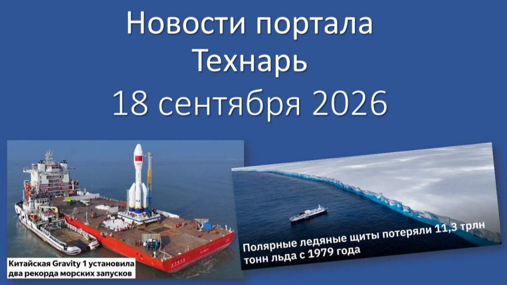 Новости портала Технарь 18 сентября 2026