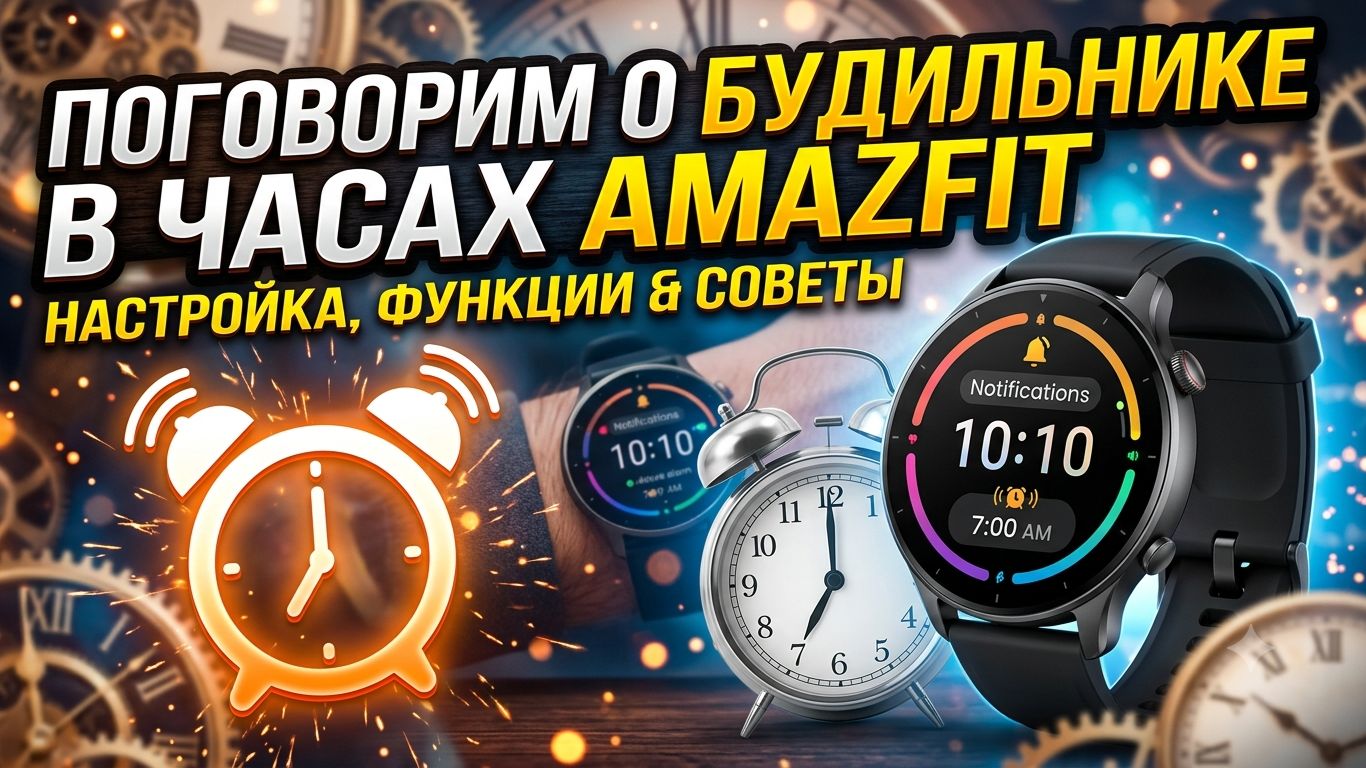Поговорим о будильнике! (Amazfit)
