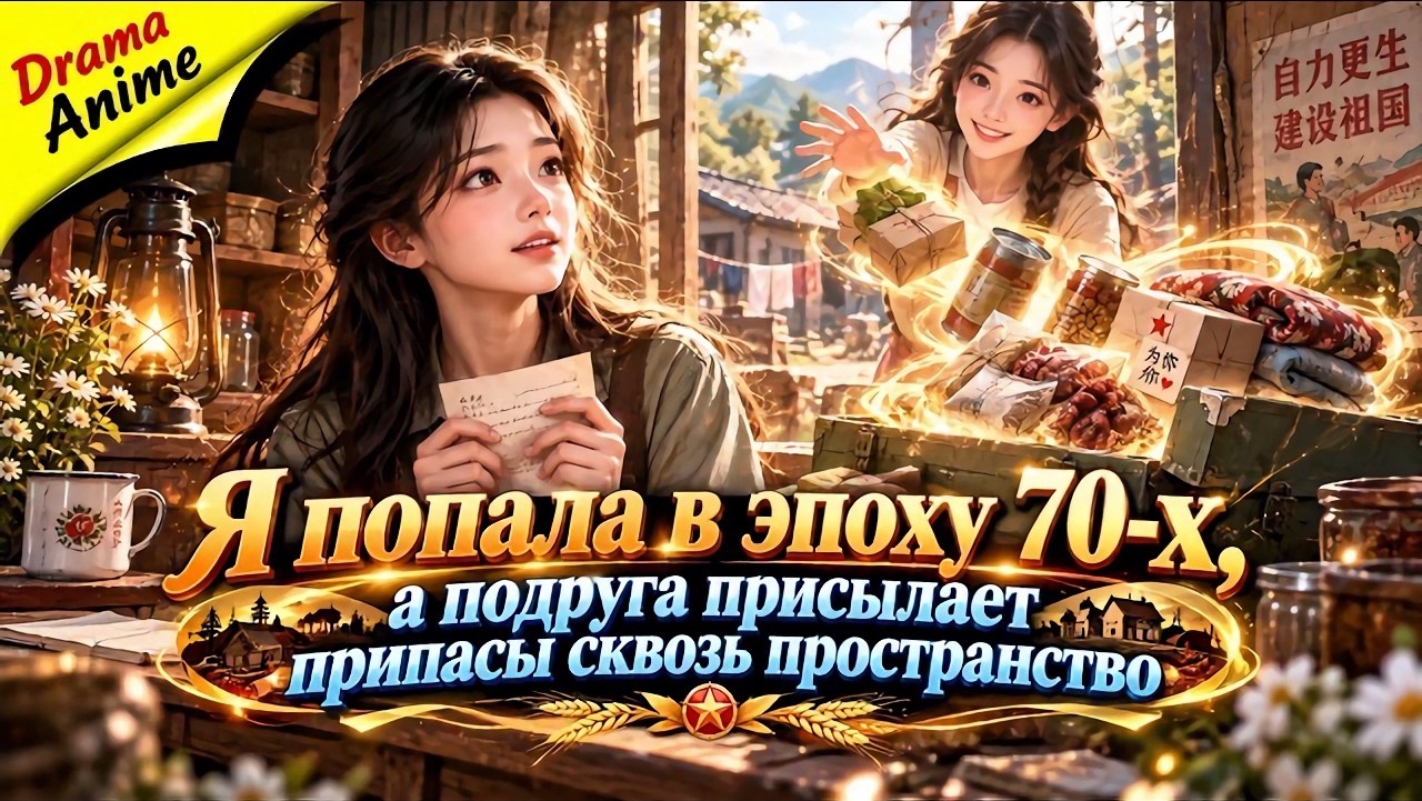 «Подруга из будущего» — в 70-х она меняет судьбу с помощью посылок! Китайское аниме Дорама Донхуа