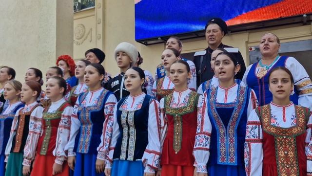 Хутор Адагум.Коллектив казачьей песни Горлинка