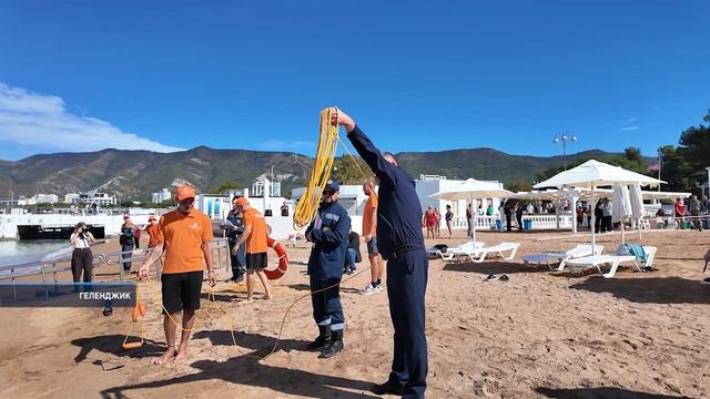 «Курортный Олимп» в Геленджике: финал номинации «Лучший спасатель»