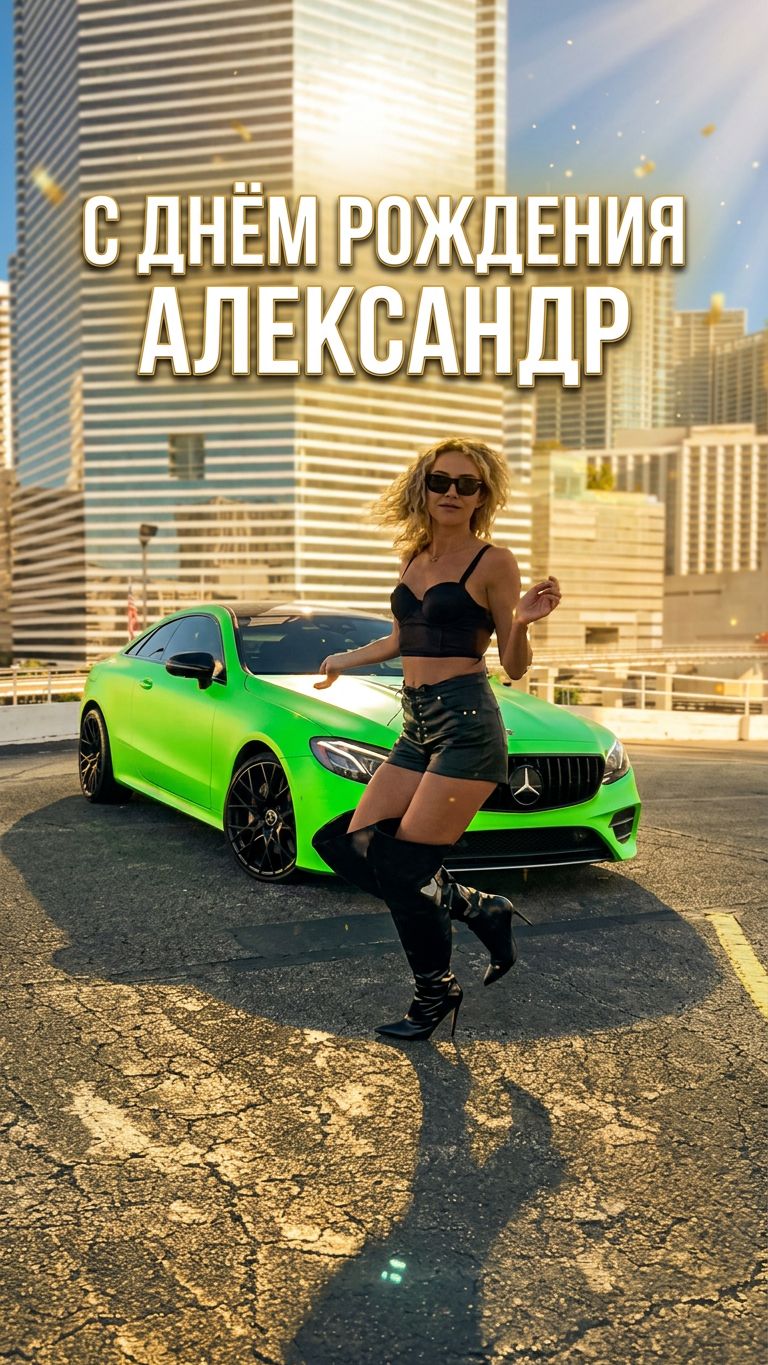 Поздравление Александру 🎉 Музыка FANKIO на всех площадках - Band.link/PCAEM