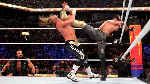 Seth Rollins Vs Dolph Ziggler (WWE Summerslam, 2018)