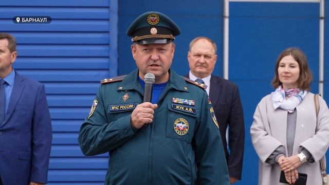 Башня и беспилотники: чем пополнился арсенал спасателей Барнаула