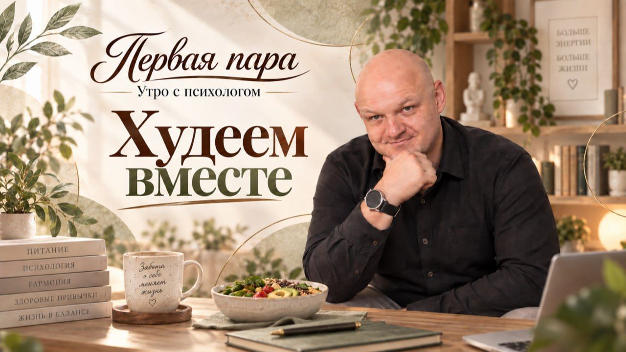 Худеем вместе - Сергей Жучков - Утро с Психологом