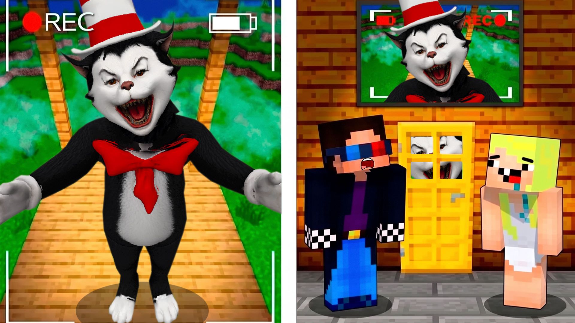🙀КОТ В ШЛЯПЕ ПОЯВИЛСЯ У МОЕЙ ДВЕРИ В МАЙНКРАФТ! ШЕДИ MINECRAFT