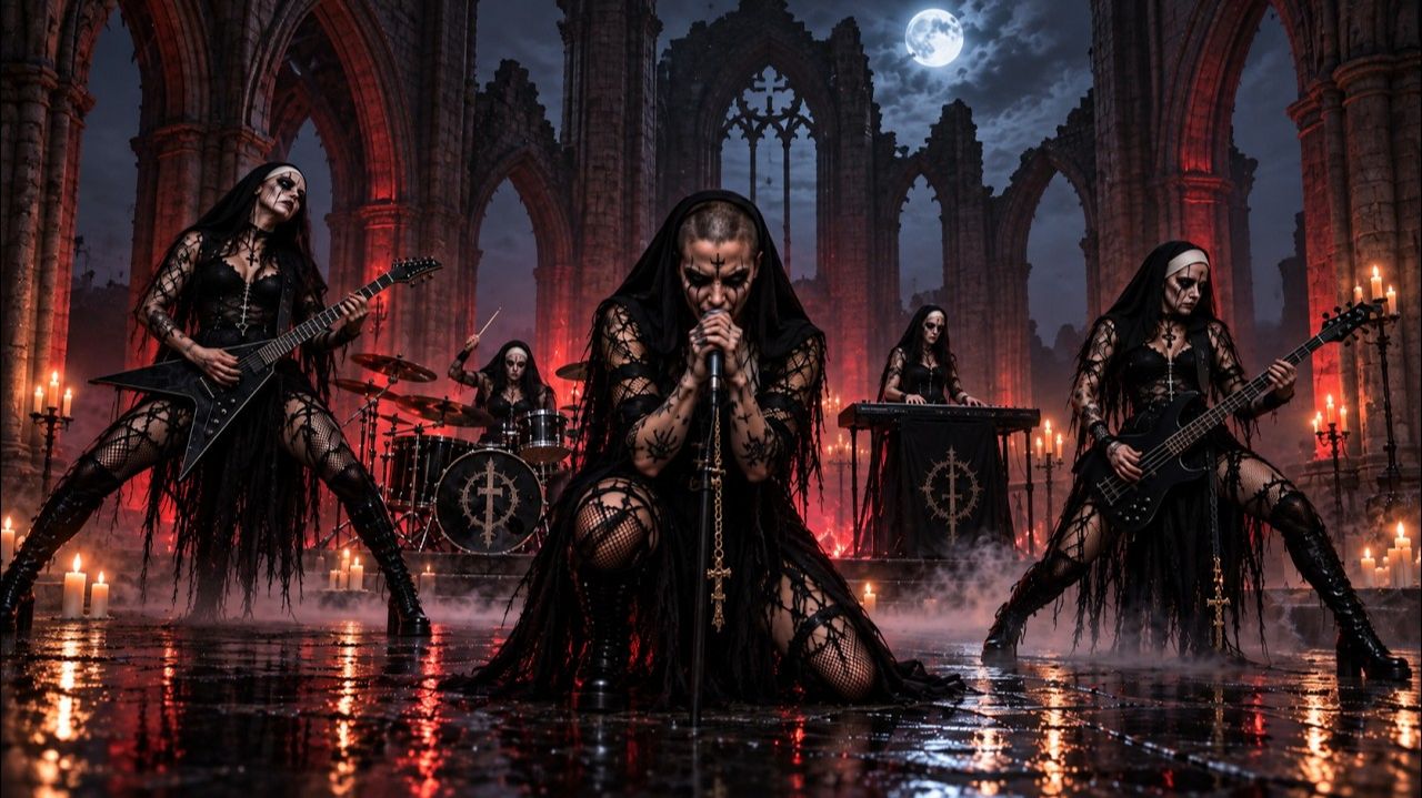 Obsidian Sisters 🔥 Extreme Heavy Metal Mix Vol. 84  Female Vocal Metal X Dark Cathedral Metal