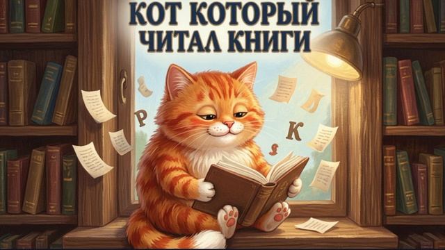 Кот, который читал книги, (Юмор, дружба), сказка для детей на ночь слушать бесплатно онлайн