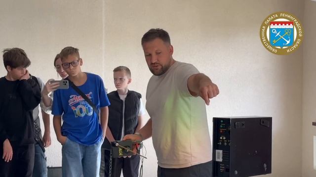 Ученический промышленный туризм в учебно-тренировочном центре 