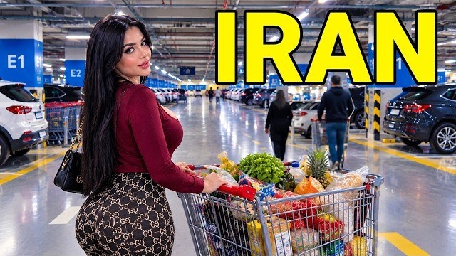 Реальная жизнь в Иране. 20 долларов на покупку продуктов + базар + Ночная жизнь Ирана