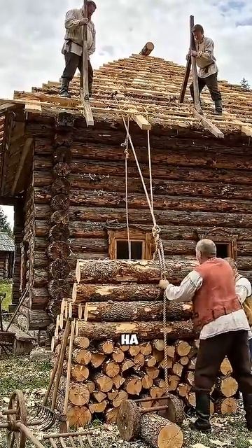 Старая изба