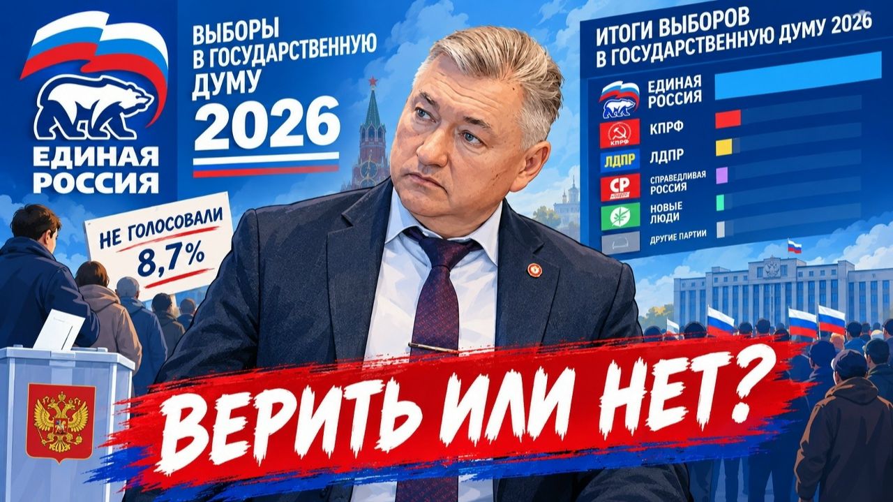 ВЕРИТЬ ИЛИ НЕТ? ВЫБОРЫ 2026//Владимир Боглаев