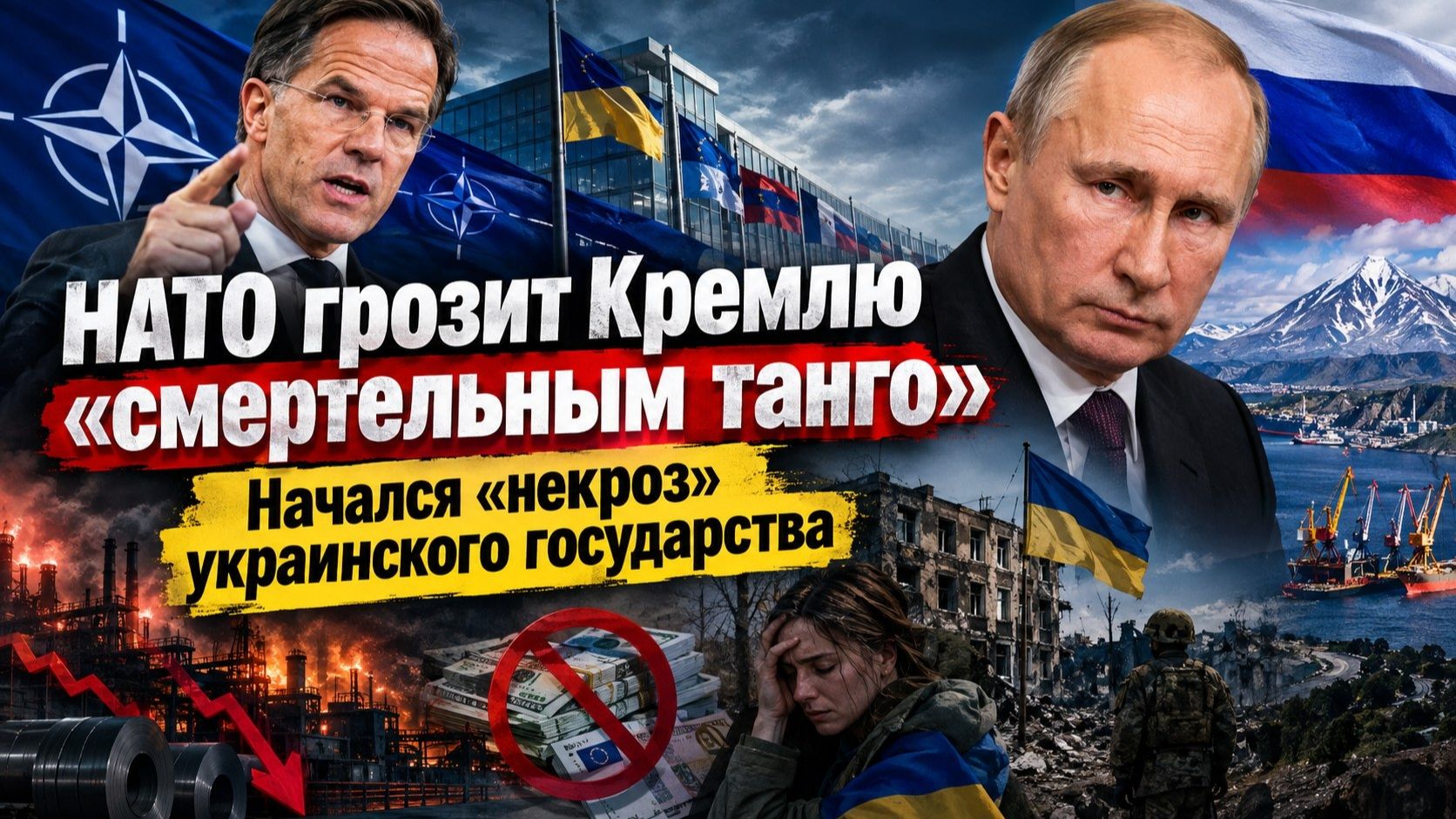 Запад мечтает об «адском танце» с Россией! Украина посыпалась – экономику уже не спасти!